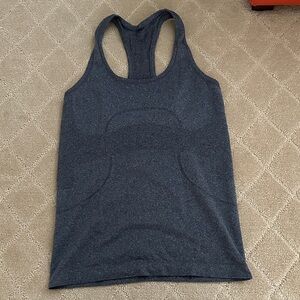 Lululemon Athletica Charcoal Racerback Tank Top